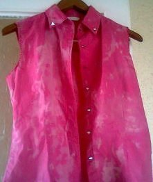 obcięłam rękawy , wrzuciłam...