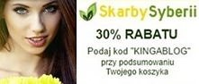 Kochane ! Nowa dostawa w sklepie skarbysyberii i oczywiście 30% rabacik dla was na wszystko ! przy podsumowaniu zamówienia wpiszcie KINGABLOG i 30% rabat zostanie naliczony :) w...