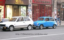 Piękne autko na jednej z ulic w Belgradzie