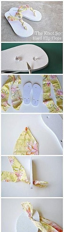 DIY flip flops