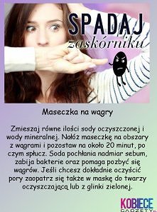Niezawodna maseczka na wągry !