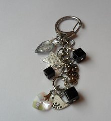 Breloczek z kryształem oraz...