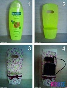 Pomysł na schowek na telefo...