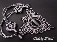 Naszyjnik sutasz Kelabu Soutache