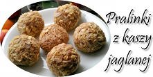 Pralinki z kaszy jaglanej.
