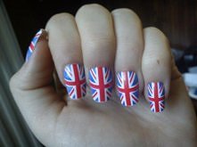flagi na paznokietkach .? h...