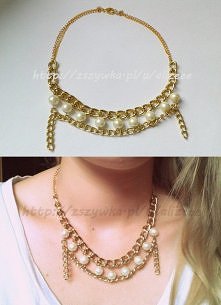 Naszyjnik. Własne wykonanie...