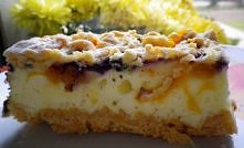 kruche ciasto z budyniowa pianka