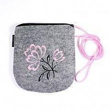 mini torebka z filcu ozdobiona pięknym haftem,inne przedmioty? klik w obrazek