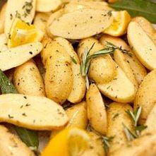 lemon roasted fingerling potatoes