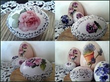 Pisanki decoupage :)