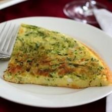 Frittata z cukinią i parmezanem