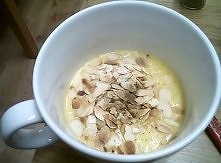 Krem z dyni z migdałami