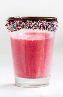 Shake malinowo-bananowy