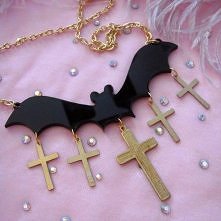 bat necklace