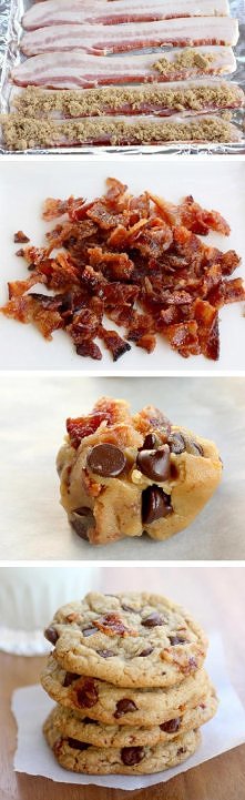 recipes with pictures, recipes in pictures, recipes pictures, pictures and recipes, pictures of recipes, bacon chocolate chip cookie recipe