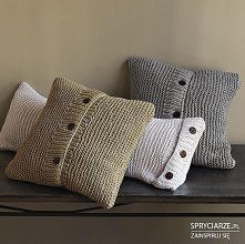 Podusie - ze starego swetra