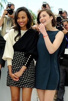 Zoe Saldana and Marion Cotillard
