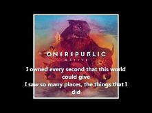 OneRepublic - I Lived (lyrics)