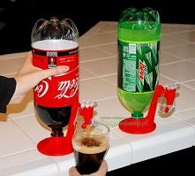 Dystrybutory do napojów prosto z butelki!