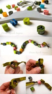      diy simple ribbon snake
