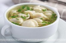 Zupa rybna z pierożkami