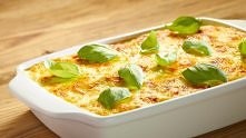 Lasagne z mozzarellą i suszonymi pomidorami