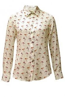 koszula w kolorowe flamingi