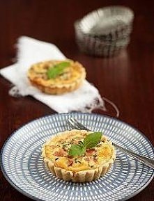 Mini quiche z porami
