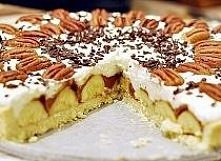 Tarta z bananami i kajmakiem