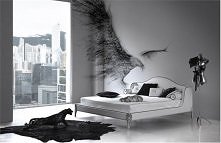 black and white bedroom design