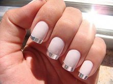 white nails