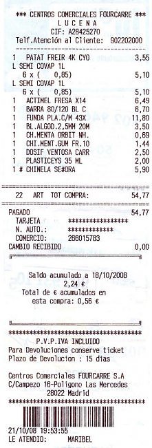 Jak odczytać wyblakły paragon, fakturę ? Kliknij w zdjęcie.