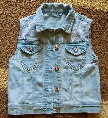 sprzedam kamizelke DIY z ko...