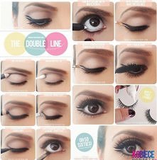 PODWÓJNA KRESKA EYELINEREM! POMYSŁ NA WYRAŹNY ZARYS OKA!25 MAJA 2013