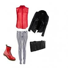 Piękny zestaw. <3 
Czerw...