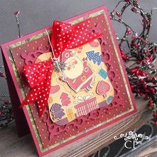 Kartka świąteczna mikołaj