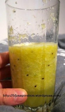 koktajl... pomarańcza, kiwi...