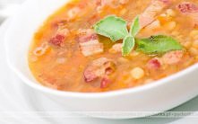 Grochówka z kapustą kiszoną