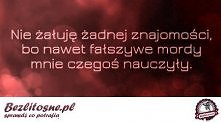 nie żałuję!