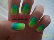 moje wykonanie paznokci, in...