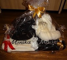 Na prezent ślubny z imionami...