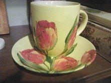filiżanka w tulipany - deco...