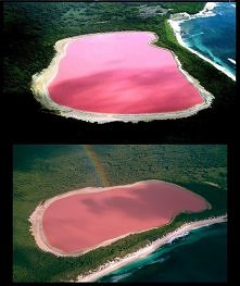 Jezioro Hillier w  Australii