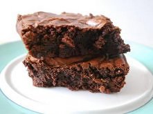DOUBLE CHOCOLATE BROWNIES