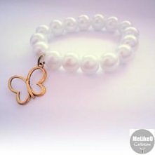 Bransoletka ze szklanych, b...