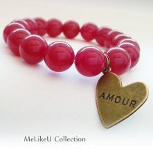 Bransoletka z kamieni natur...