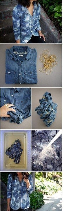 Cieniowana koszula :)