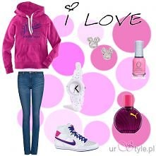 Sportowoo, różowoo ; D