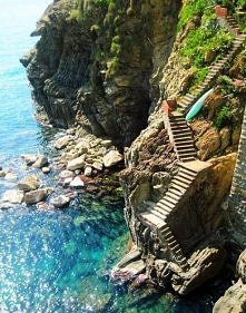 Schody do morza, Włochy